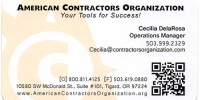 American Contractors Organization 1